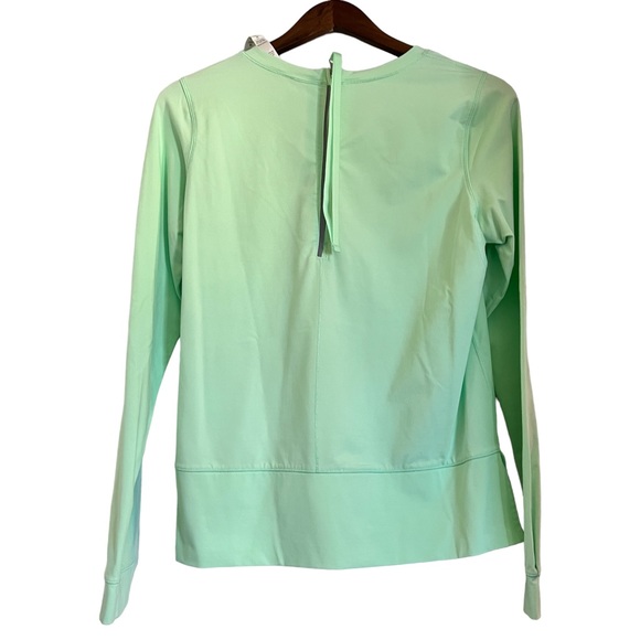 Lululemon Run: Warm Up Crew Fresh Teal (Mint Green) Size 8 - Picture 2 of 7